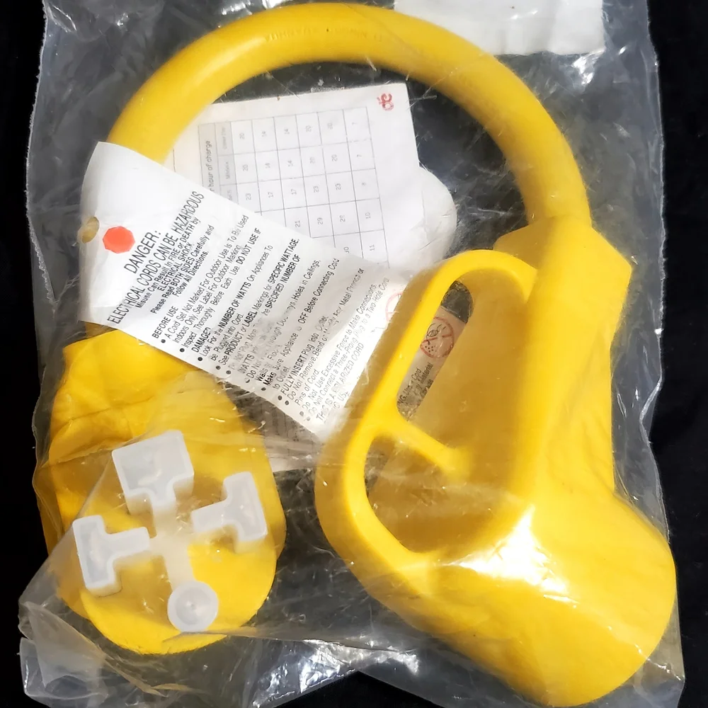 Tesla Yellow Power Adapter
